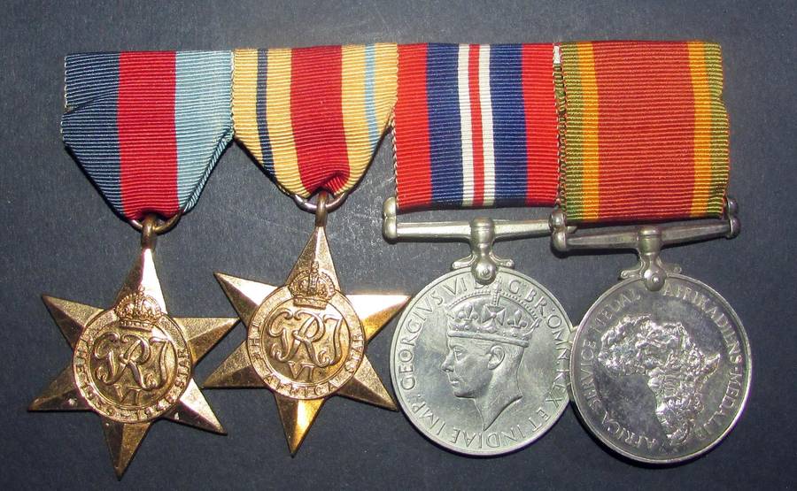 Full Size World War Two Group of 4:126444 R.H.Marais