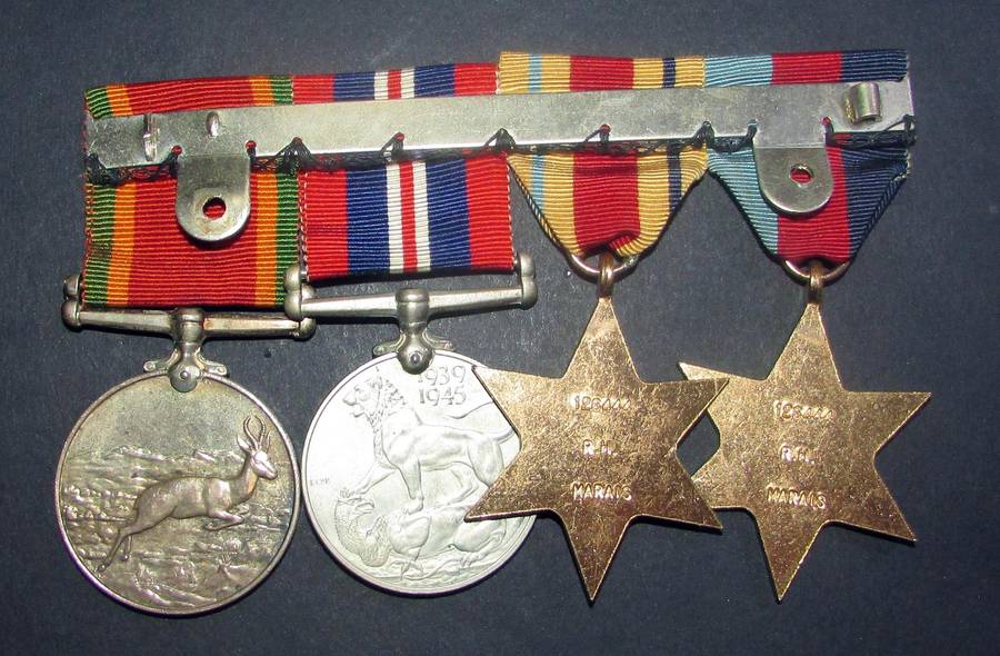 Full Size World War Two Group of 4:126444 R.H.Marais