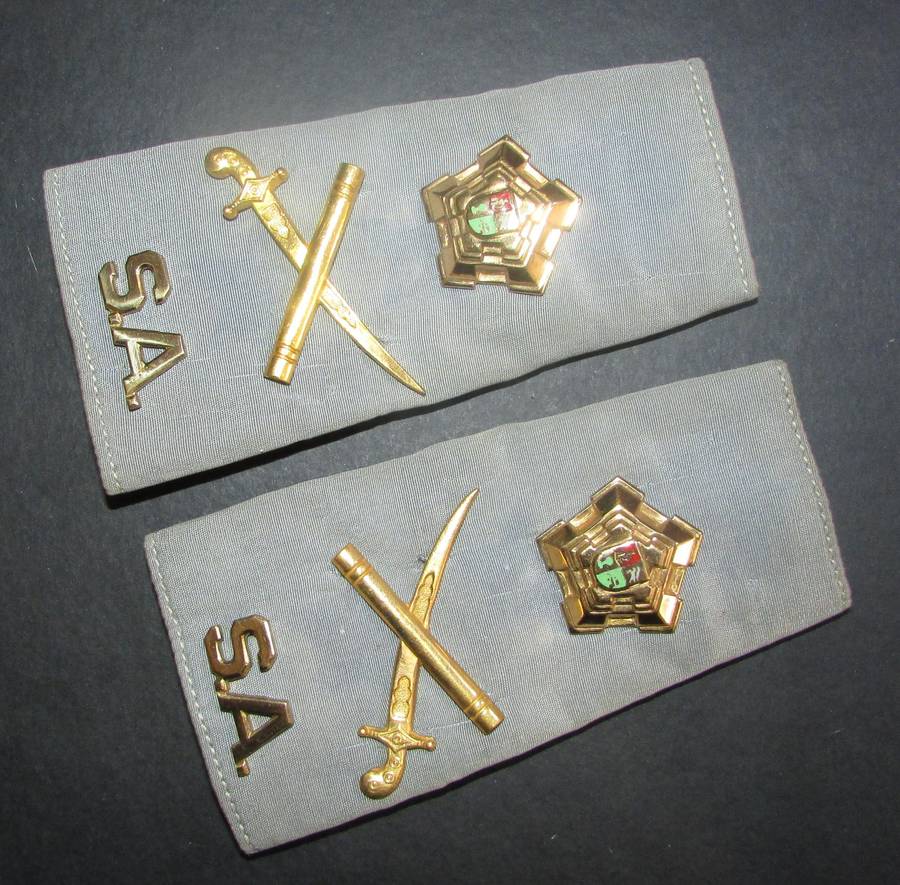 SADF - Major General Rank Epaulette Pair