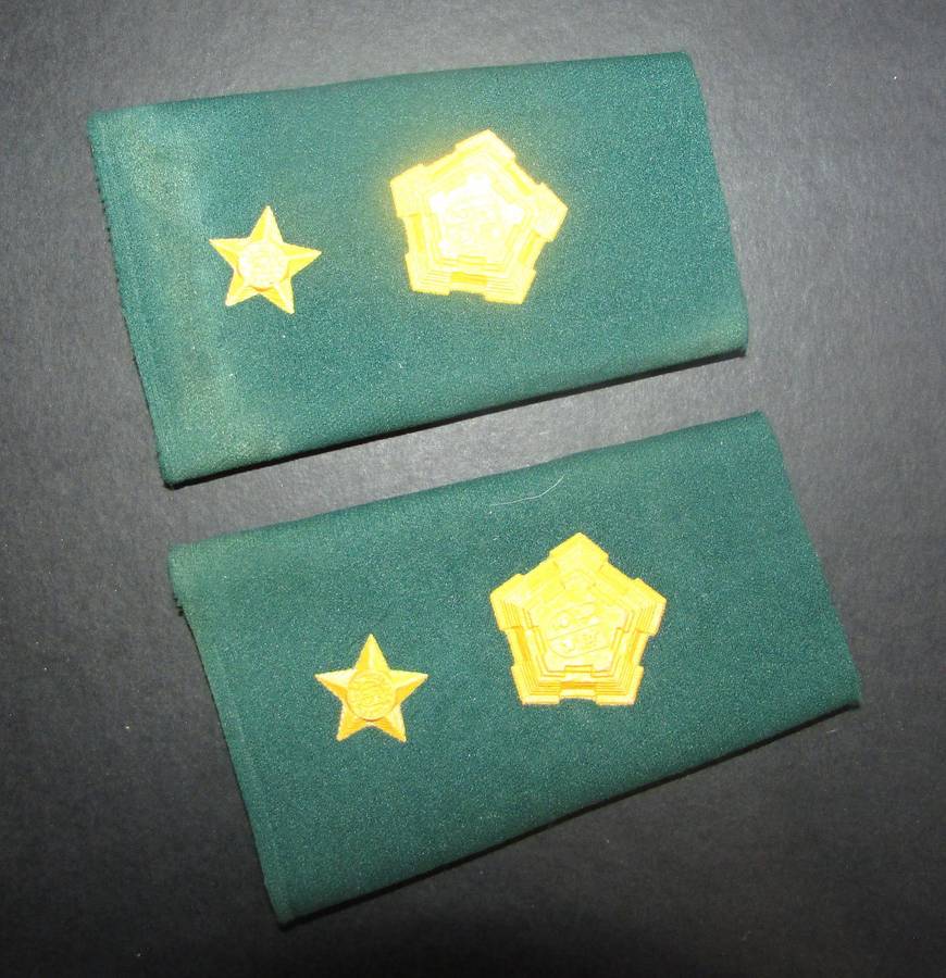 South African Prison Services Commandant Rank Pair ( Short Ranks )