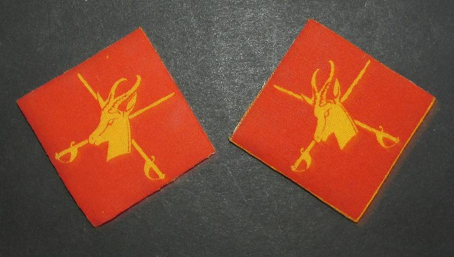 SADF - Cloth Badge Pair
