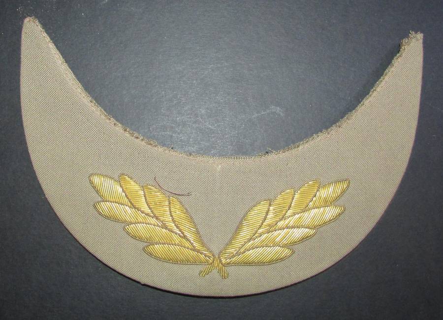 South African Homelands Officers Peak Cap - Peak