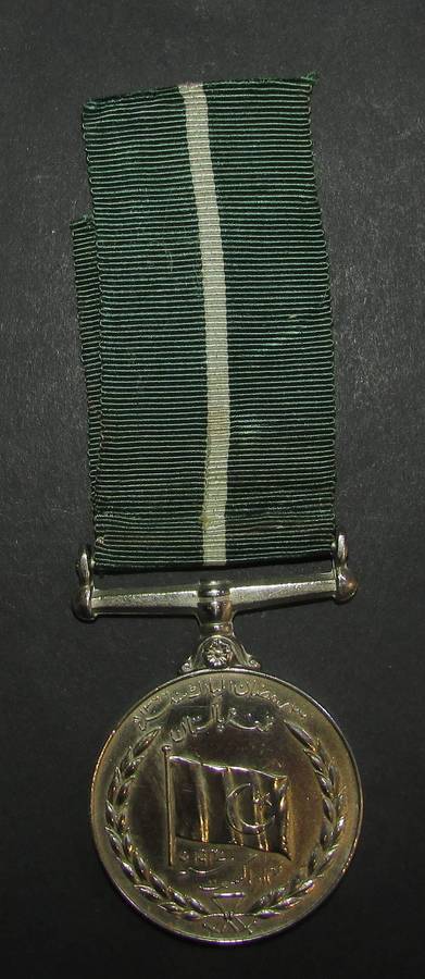 Pakistan Independence Medal 1947:Ghulam Hissain F.C 635