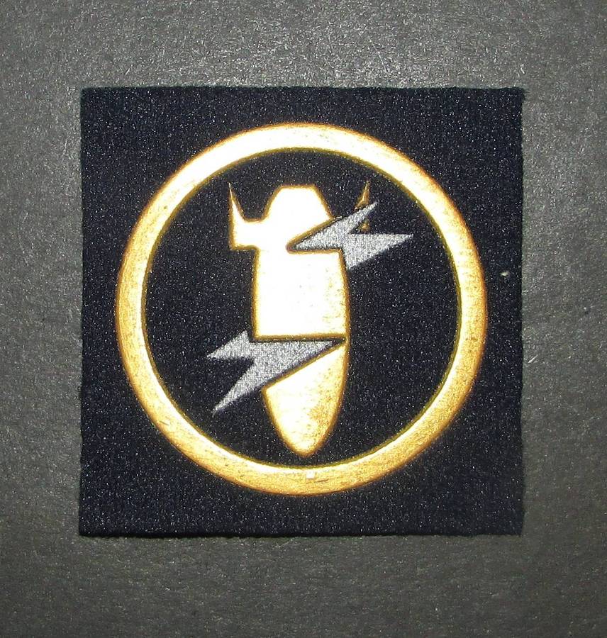 SADF - Air Force Bomb Disposal Ordnance Breast Badge