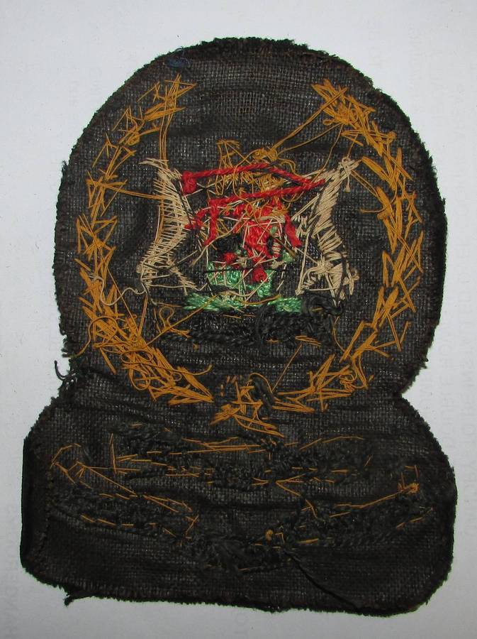 South African Railway Police Bullion Blazer Badge