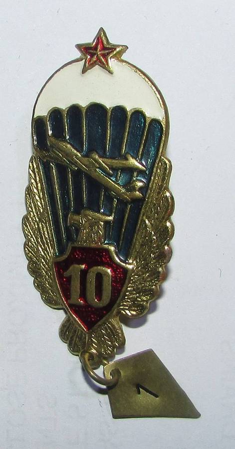 RUSSIA PARATROOPER AIRBORNE SPECIAL FORCES Badge