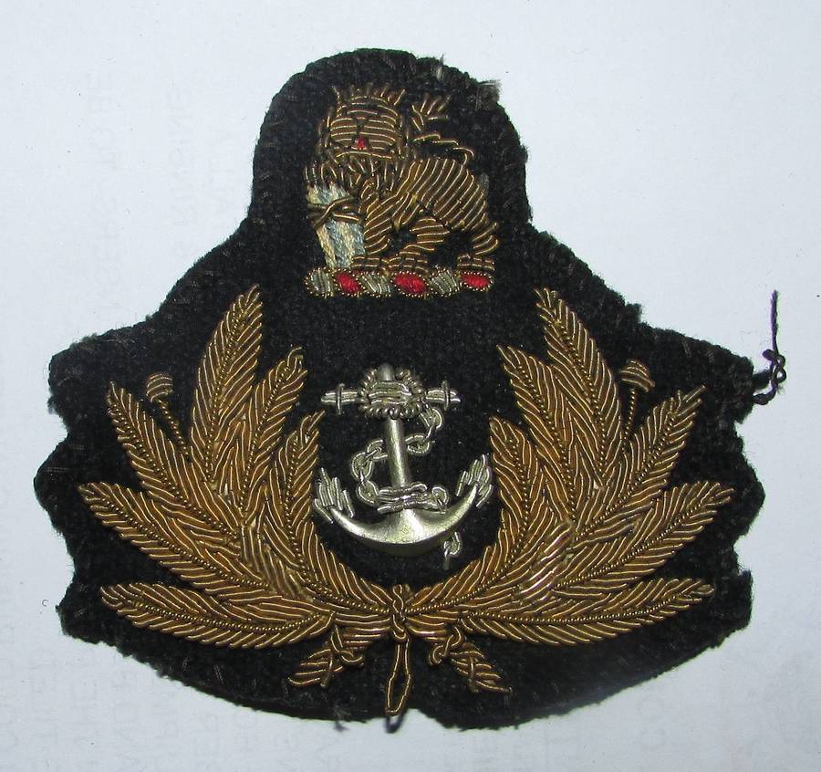 SADF - Navy Officers Cap Badge