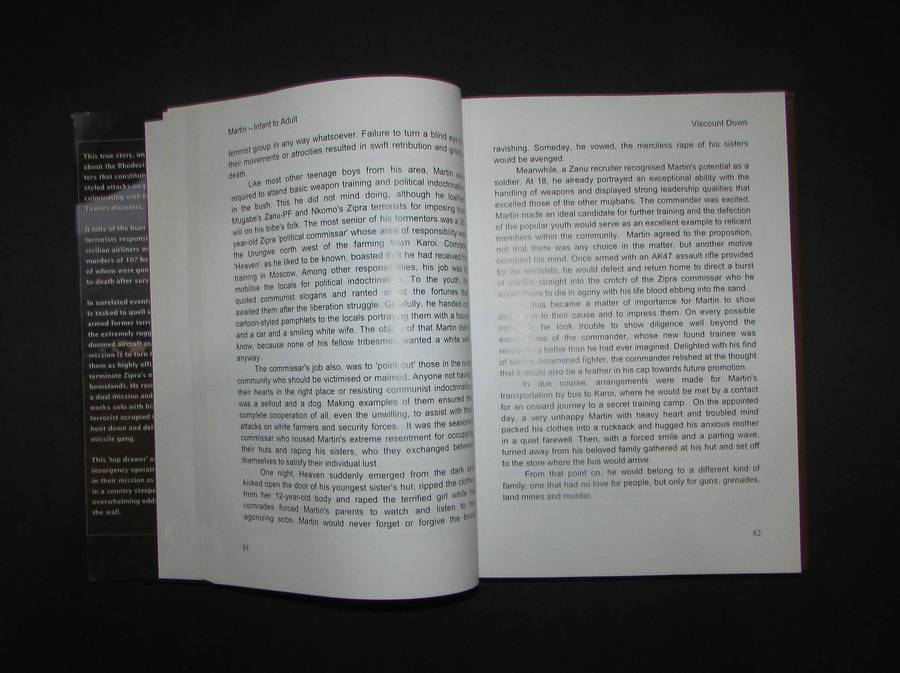 Signed by Author - Rhodesia - Viscount Down