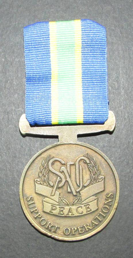 SADC Peace Support Operations 2009 Medal Full Size Numbered 0932