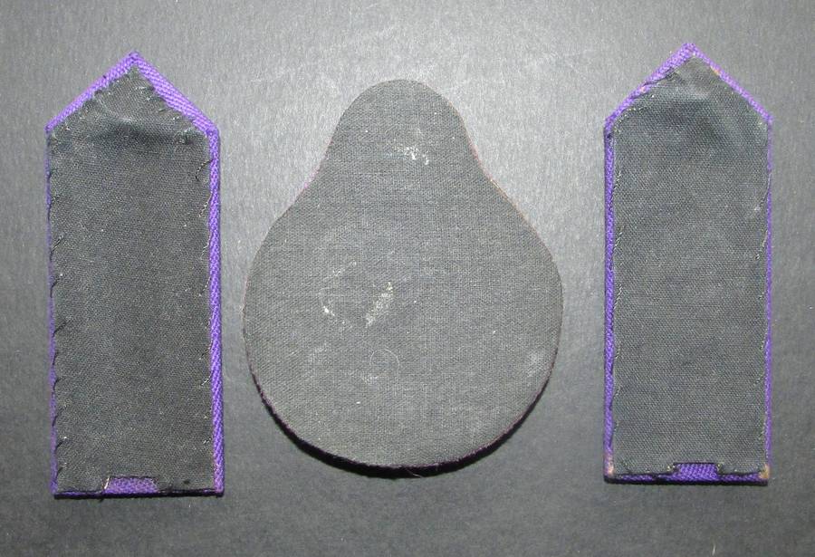 SADF - Chaplain General Cap Badge and Gorgets