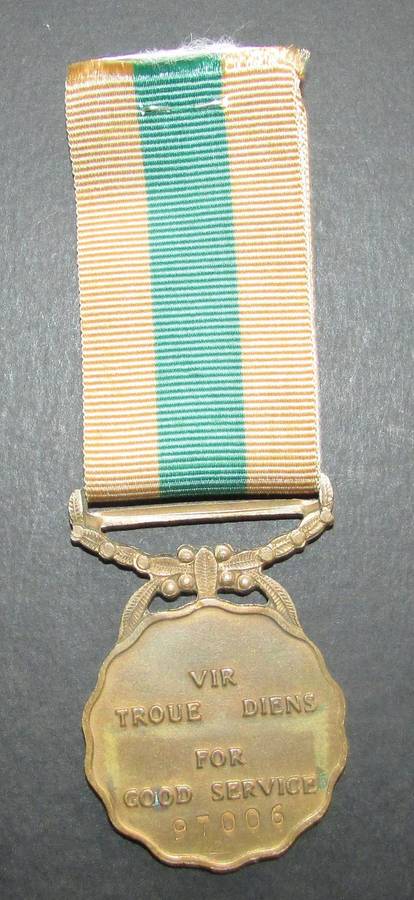 SADF - Full Size Good Service Medal