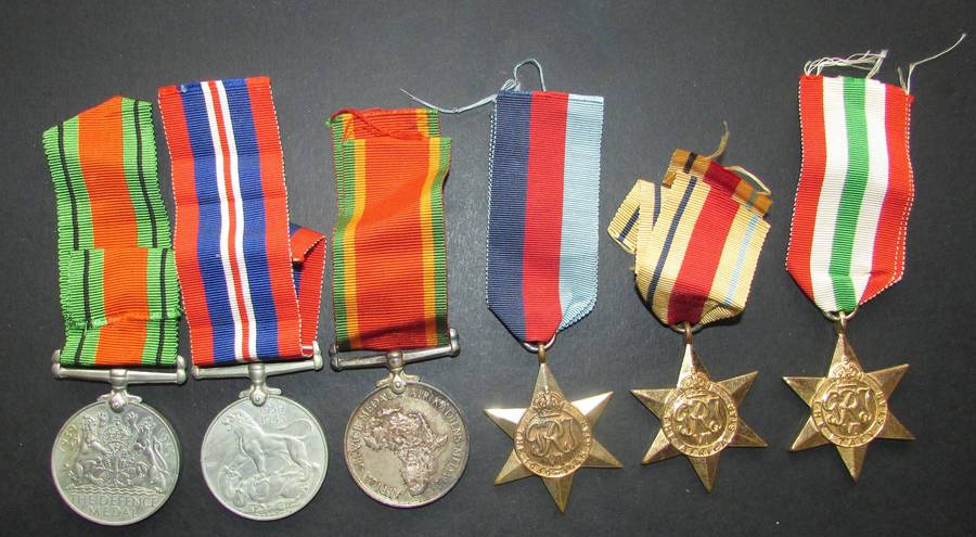 Full Size World War Two Group of 6:30479 A.Clark