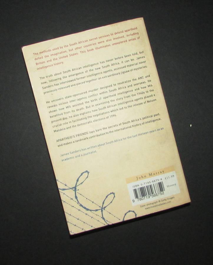 Apartheids Friends - James Sanders