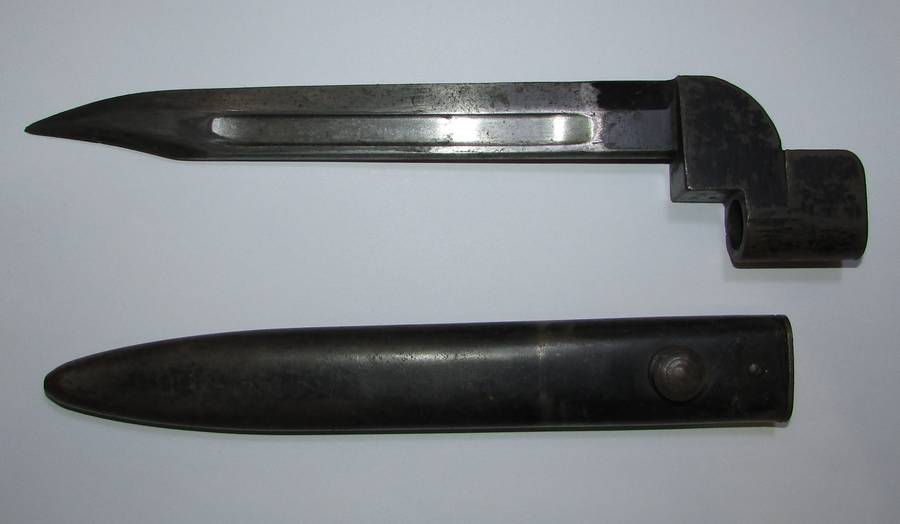 Bayonet with Metal Scabbard