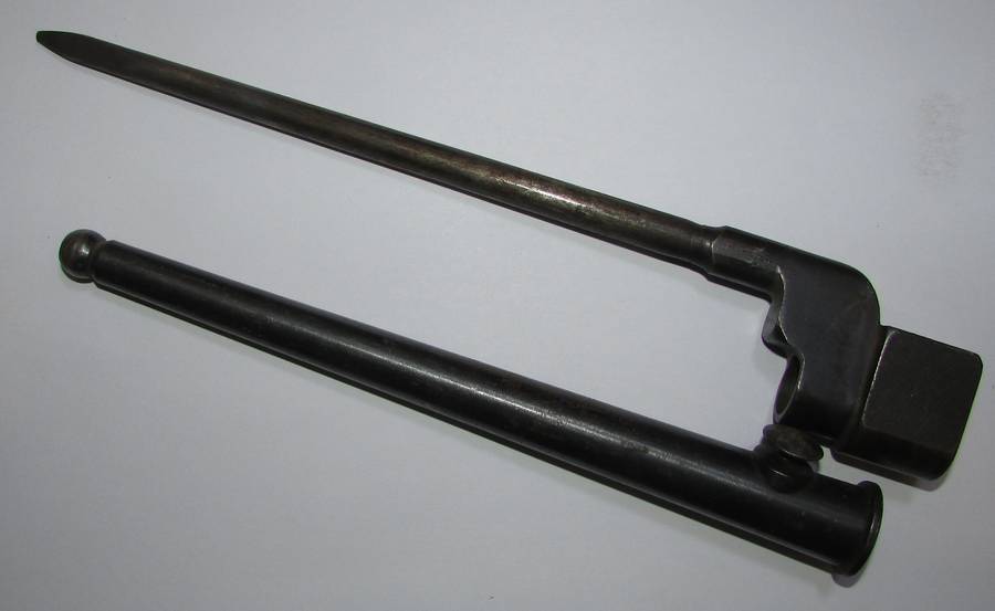 Bayonet with Metal Scabbard