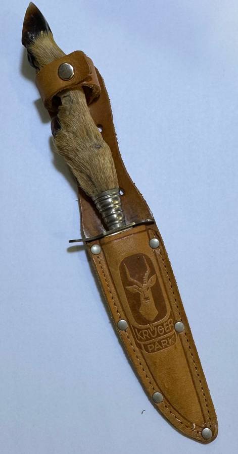 Vintage Solingen Kruger Park Dagger with Sheath