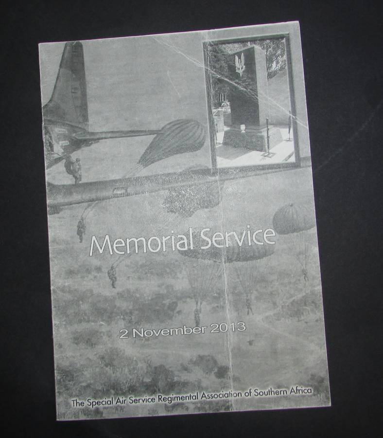 2013 SAS Memorial Service