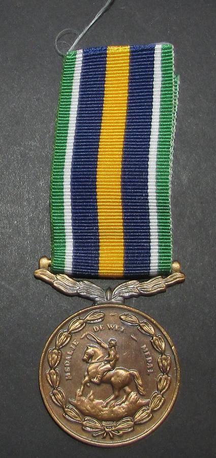 SADF - Full Size De Wet Medal