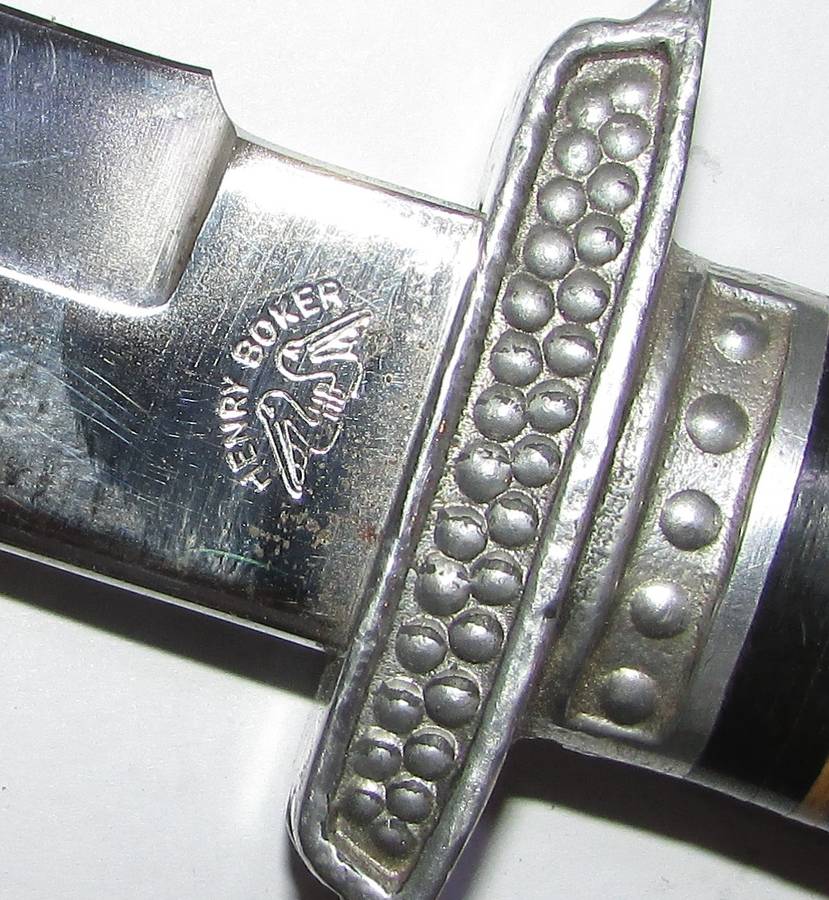 Vintage Henry Bowker Original Bowie with Sheath