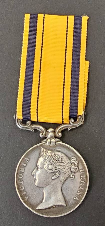 Full Size British South Africa Medal "Zulu War Medal "to: Color Serj JAS Gray 91st Reg