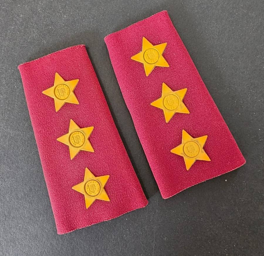 SADF - Medical Services Captain Slip on Ranks