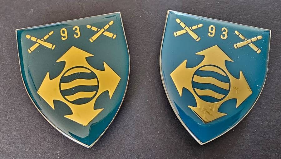 SADF - 93 Ammo Depot Shoulder Flash Pair