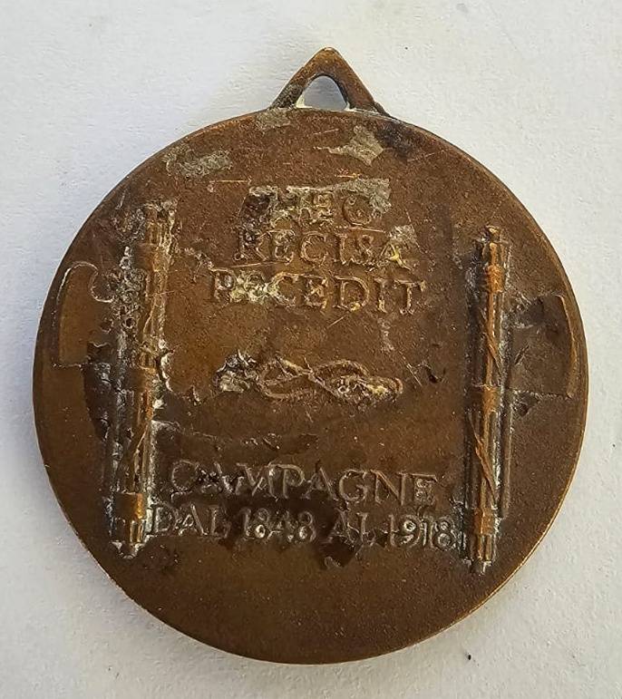 World War Two Era - Facist Italian Commemorative Medallion