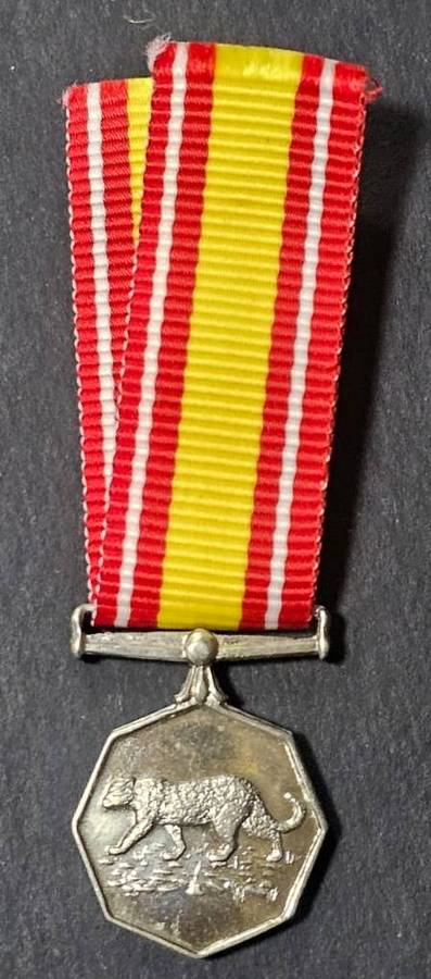 (Homelands)Bophuthatswana Nkwe Medal - Miniature Medal