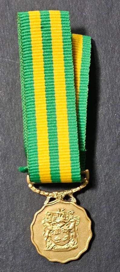 SADF - Miniature 30 Year Good Service Medal