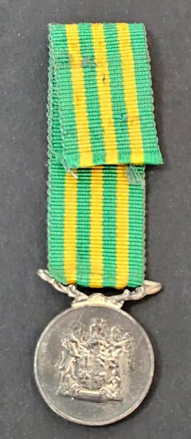 SADF - Miniature Danie Theron Medal