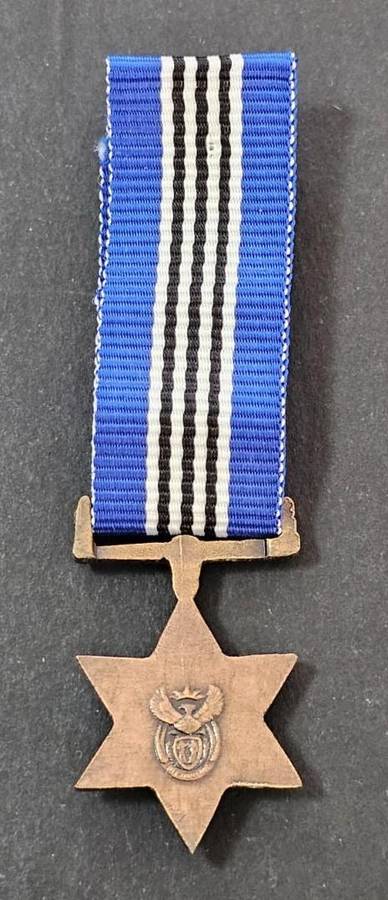 SANDF - Miniature Bronze Protea Decoration