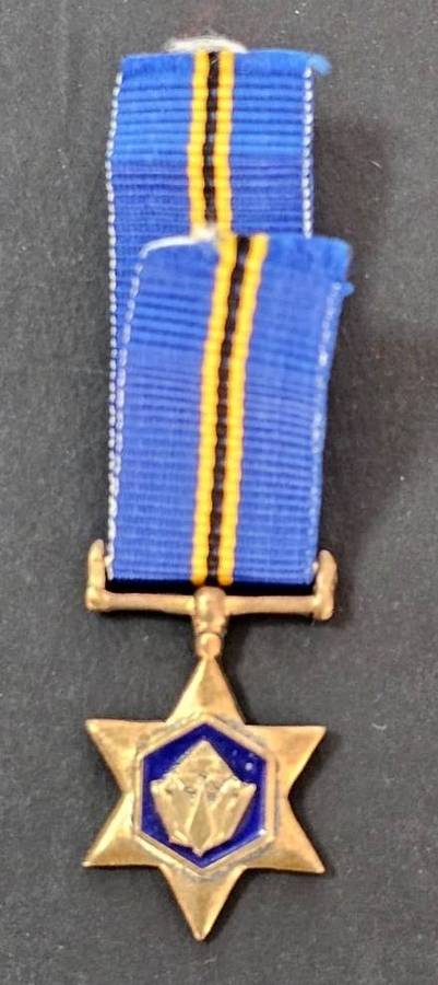 SANDF - Miniature Gold Protea Decoration - ( Sterling Silver )
