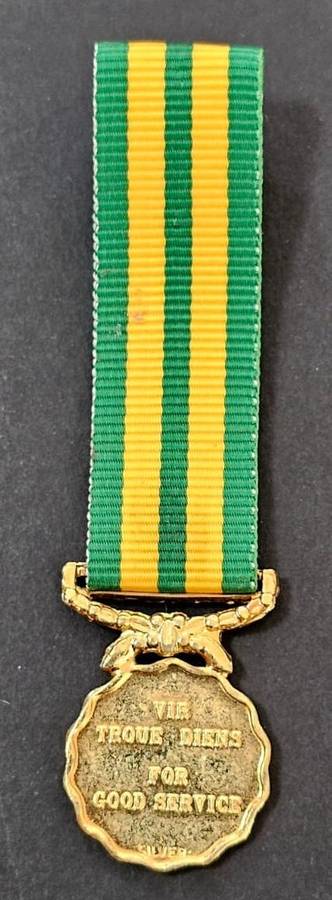 SADF - Miniature 30 Year Good Service Medal