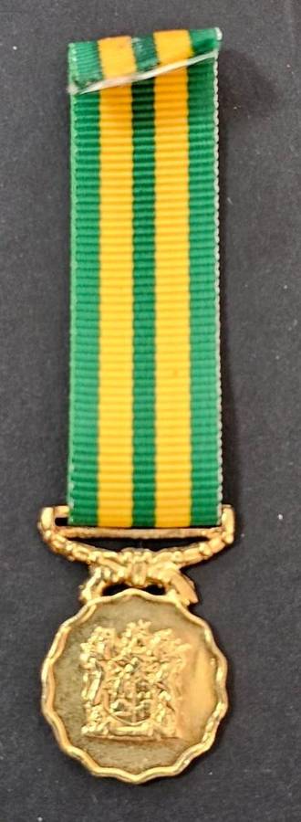 SADF - Miniature 30 Year Good Service Medal