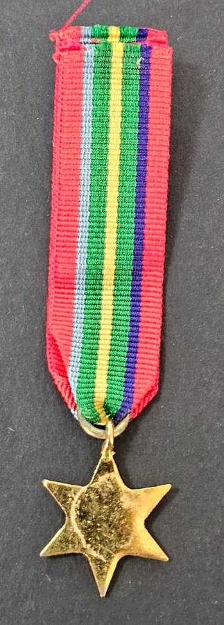 World War Two Miniature Burma Star