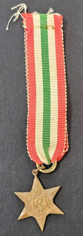 World War Two Miniature Italy Star