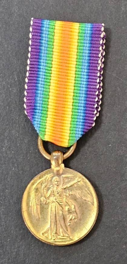 World War One Miniature Victory Medal