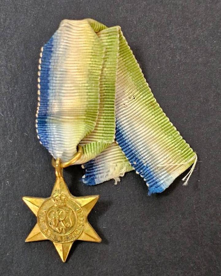 World War Two Miniature Atlantic Star