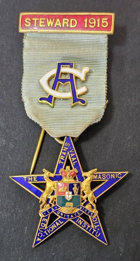 Masonic Jewel in Original Case of Issue