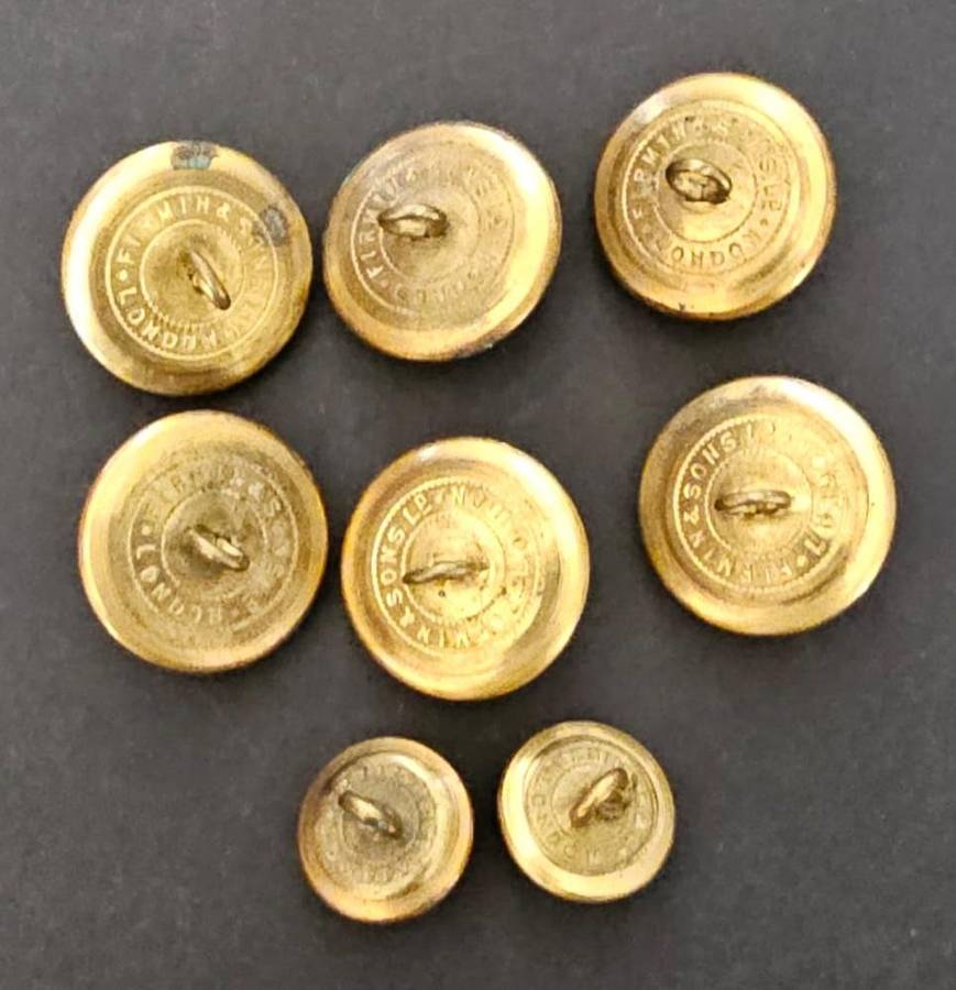 United Kingdom - 7th (City of London) Battalion London Regiment Button Lot