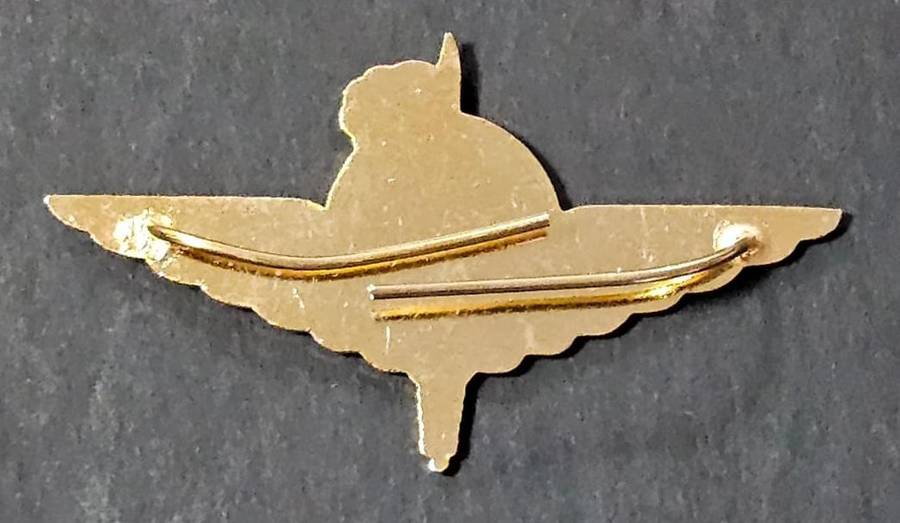 Belgium Para Commando Metal Parachute Airborne Beret Badge SAS Officer