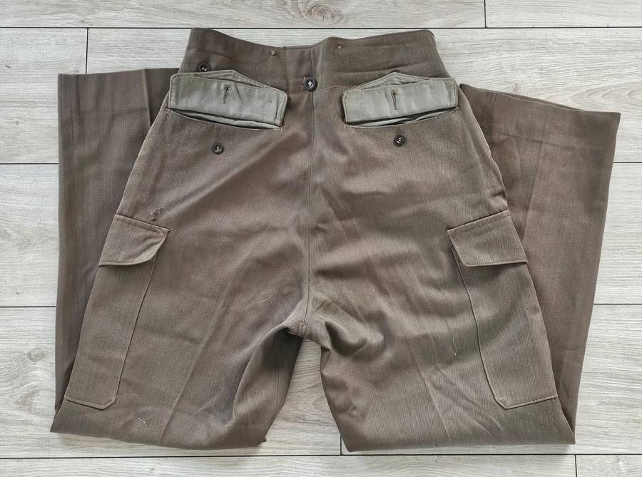 SADF - Regiment University of Stellenbosch Battle Dress Bunny Jacket and Trousers - Dated 1965