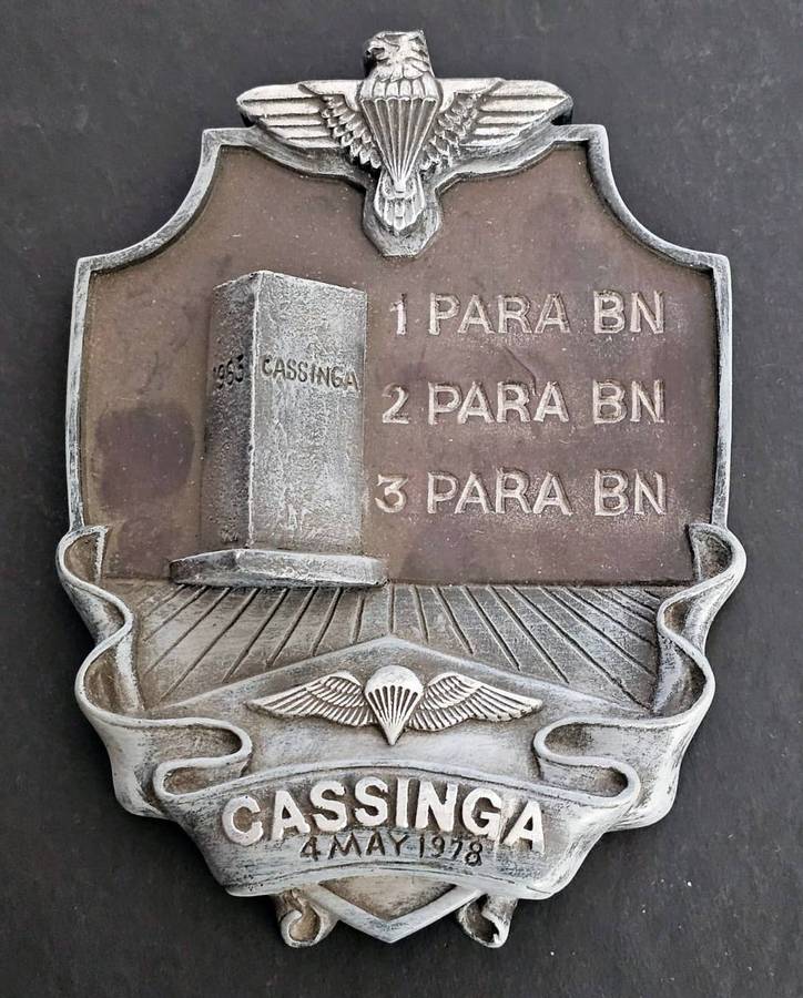 SADF - Cassinga Commemorative Plaque