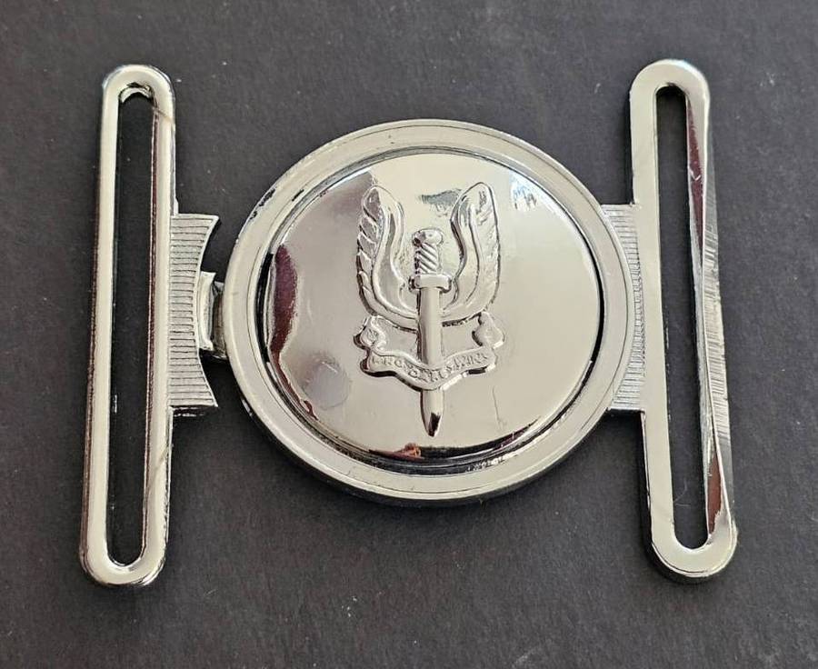 Rhodesia - Special Air Services ( SAS ) Belt Buckle ( Reuteler )