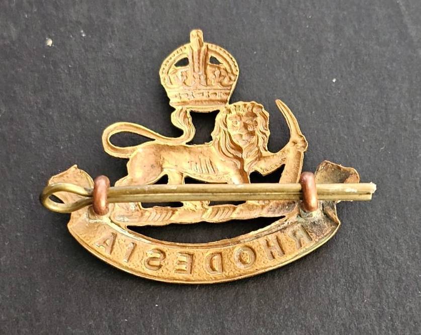 Rhodesia - Staff Corps Cap Badge