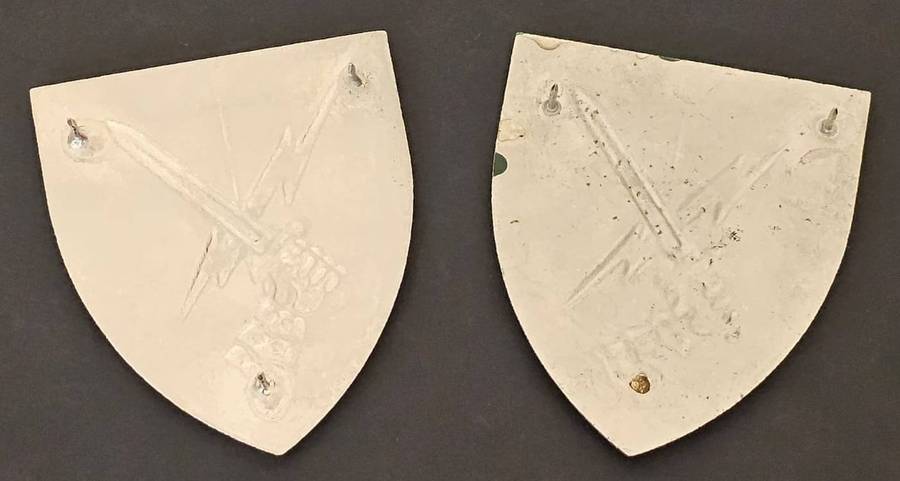 SADF - 43 Mechanised Brigade Shoulder Flash Pair