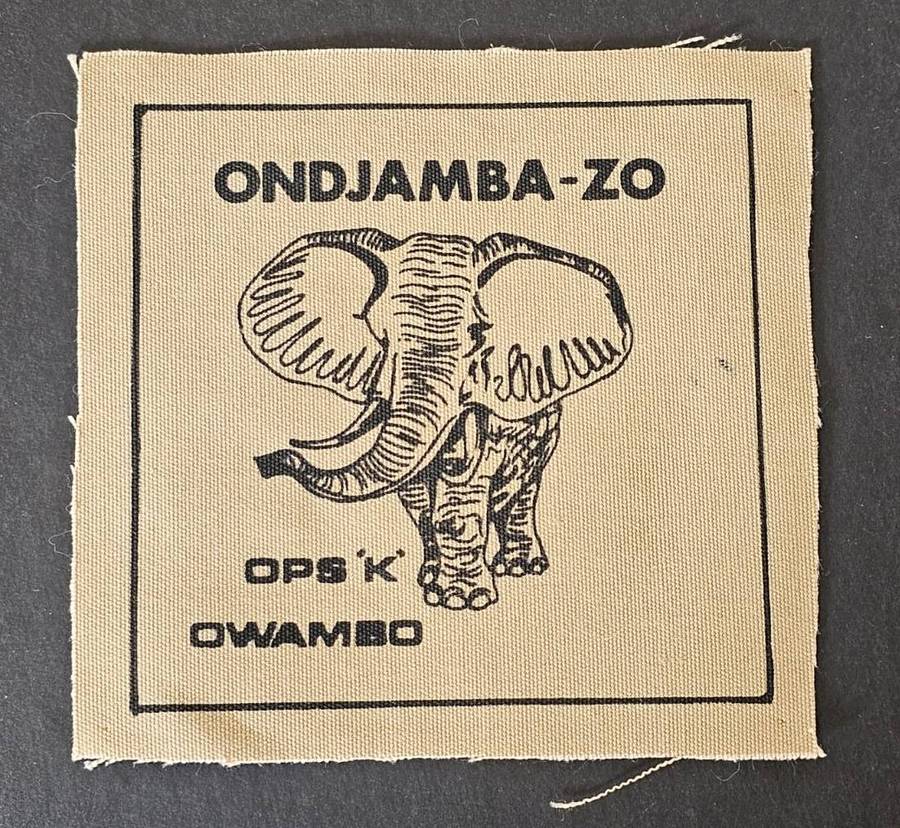 South West Africa ( SWA ) Police Koevoet OPS-K Patch Badge