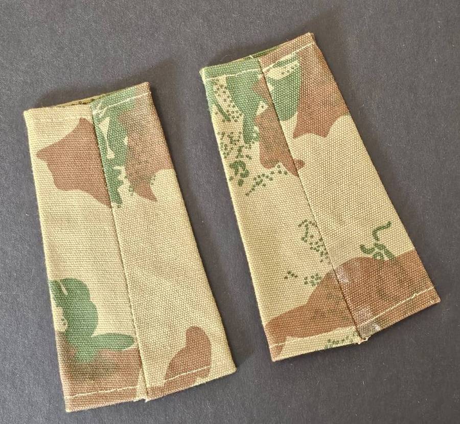 South African Police Special Task Force Camo Major Slip on Ranks