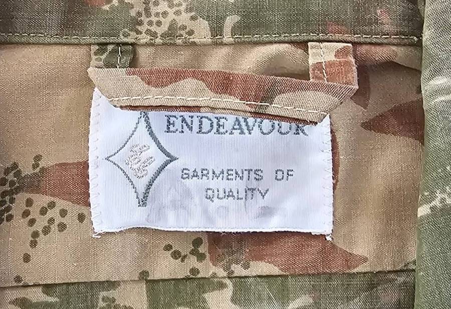 South African Task Force Camo Longsleeve Shirt ( Top Condition )
