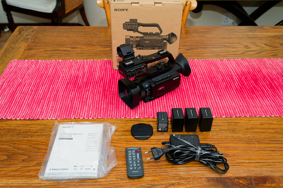 Sony HXR-NX80 4K NXCAM with HDR and Fast Hybrid AF Video Camera